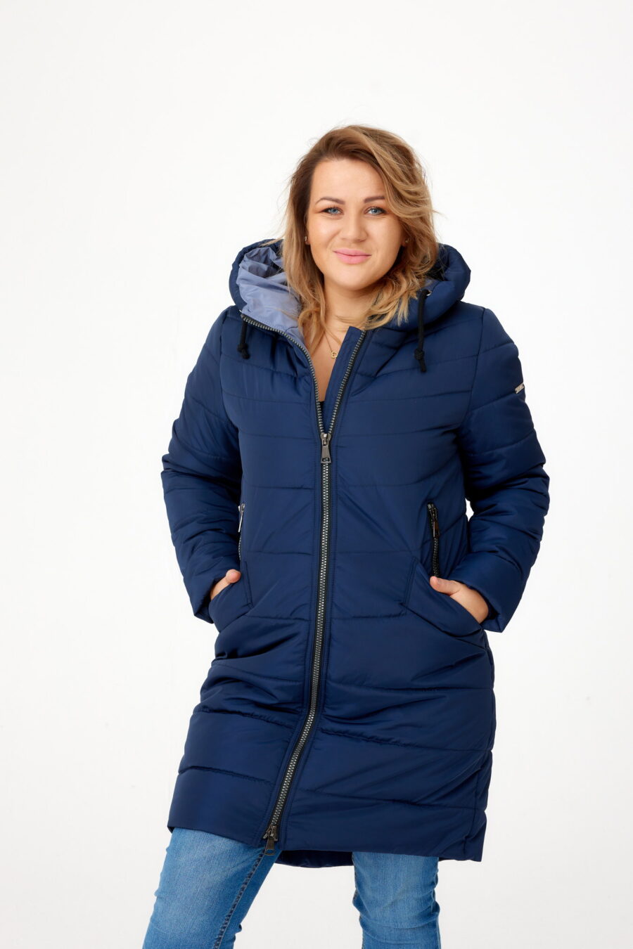 Kurtka Ala długa - granat