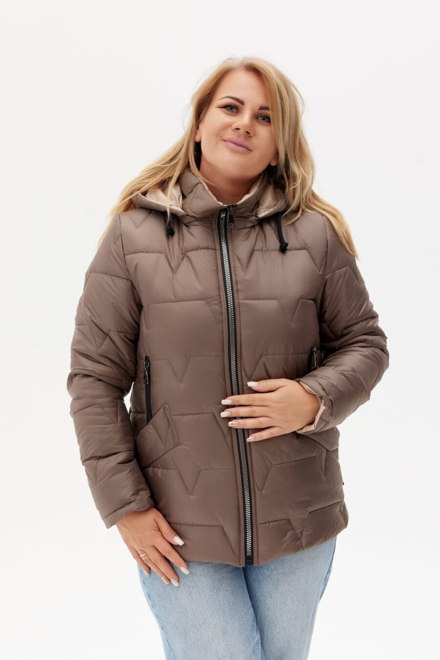 Kurtka Marta - jasny brąz